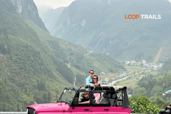 ha giang loop by jeep in chin khoanh pass with looptrails