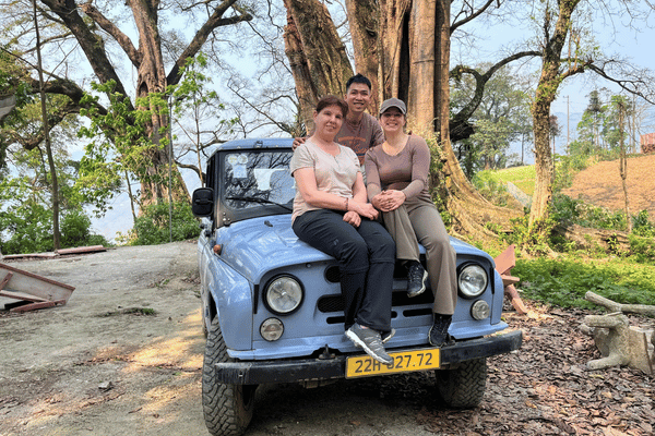 ha giang loop by jeep in thien huong ancient village