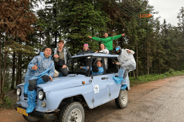 ha giang loop by jeep with looptrails