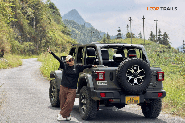 ha giang loop by jeep wrangler rubicon with looptrails