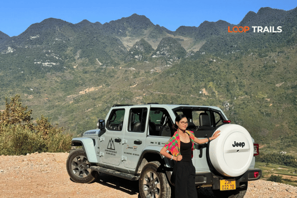 ha giang loop by new army jeep with looptrails