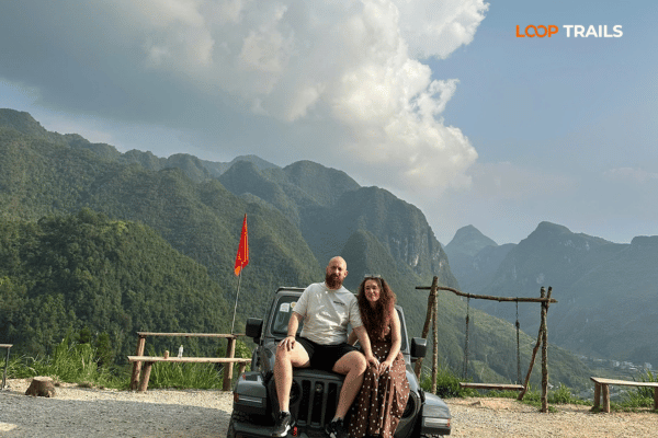 ha giang loop by wrangler rubicon jeep for a couple ha giang private jeep tour