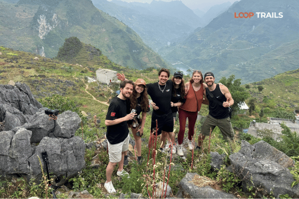 ha giang loop for a group with looptrails in dong van karts plateau