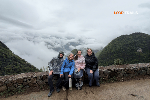 ha giang loop in rainy day by motorbike with looptrails