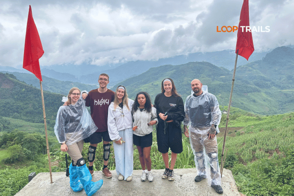 ha giang loop in rainy day with looptrails by motorbike (4)