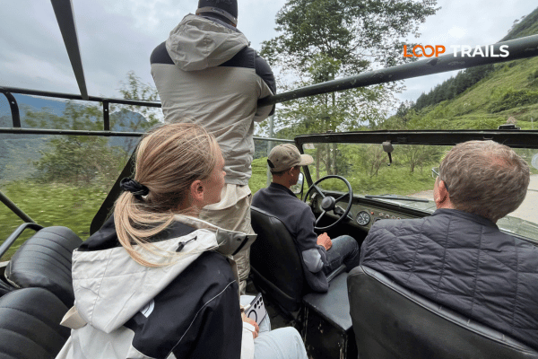 Riding through Bao Lac Valley on scenic Ha Giang to Cao Bang route