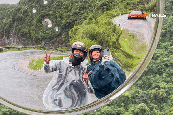 ha giang loop on rainy days