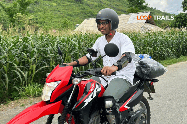 ha giang loop self-drive by a motorbike