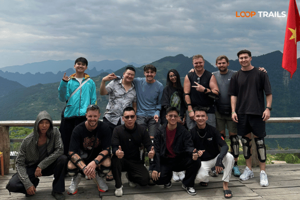 ha giang loop with looptrails in bac sum pass