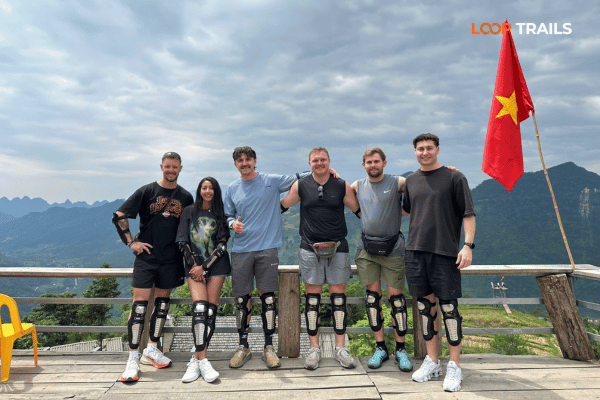 ha giang loop with looptrails in bac sum pass