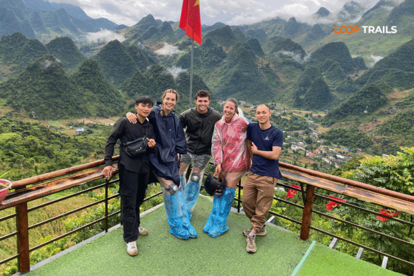 ha giang loop with looptrails in lung ho viewpoint