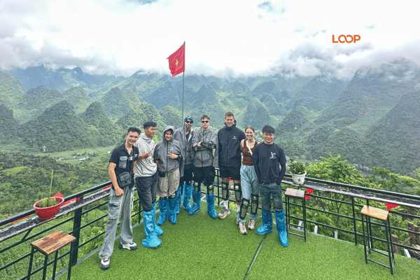 ha giang loop with looptrails in ma pi leng pass ha giang loop travelel diary