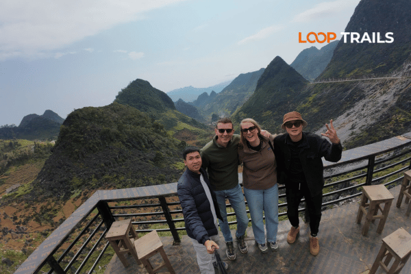 ha giang loop with looptrails in ma pi leng skywalk
