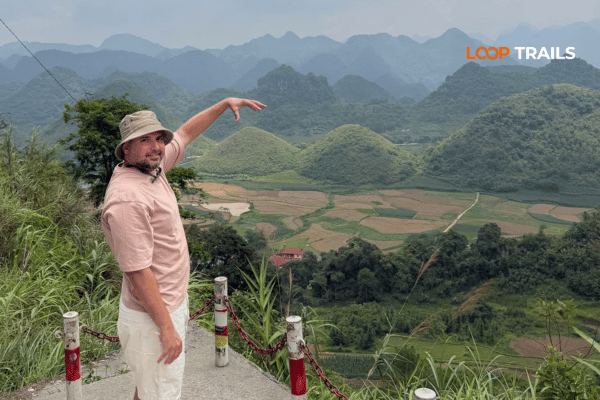 ha giang loop with looptrails in quan ba twin mountains