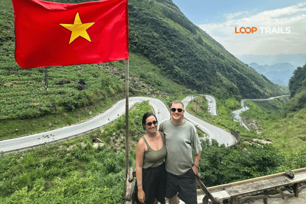 ha giang loop with looptrails in tham ma pass