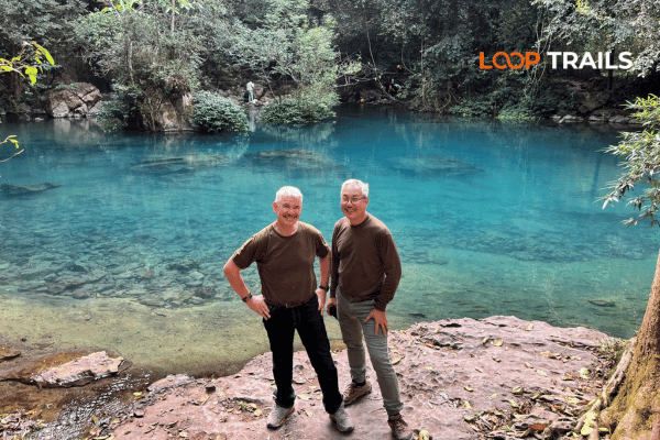 ha giang loop withb looptrails in lenin stream in cao bang province