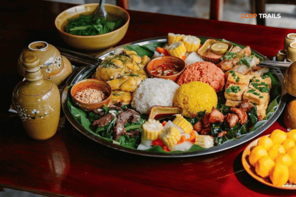have lunch with looptrails in a homestay