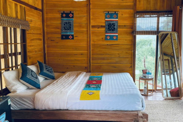 Traditional homestay dinner with local H'Mong family on Ha Giang Loop How to Book Ha Giang Loop