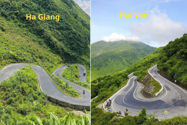 Ha Giang Loop vs Hai Van Pass comparison guide for Vietnam motorbike travellers