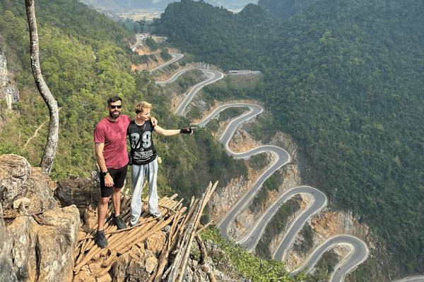 khau coc cha pass viewpoint in cao bang