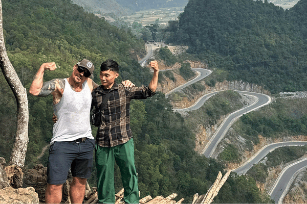 khau coc cha pass viewpoint in cao bang