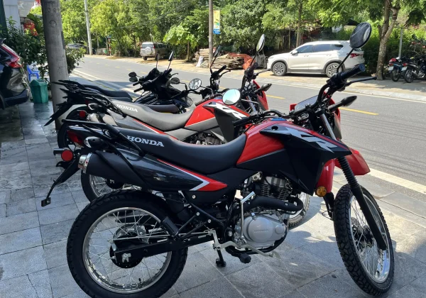 Ha Giang Motorbike Rental at loop trails hostel