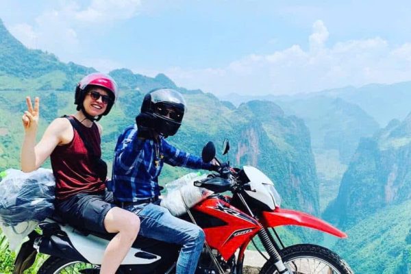 Nho Que River view from Ma Pi Leng skywalk Ha Giang Loop tour