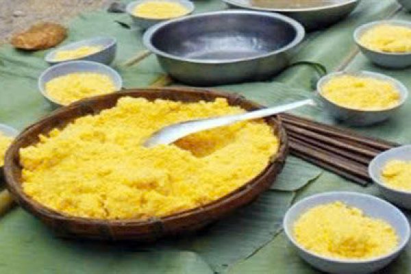 Men men corn porridge Ha Giang H'Mong food