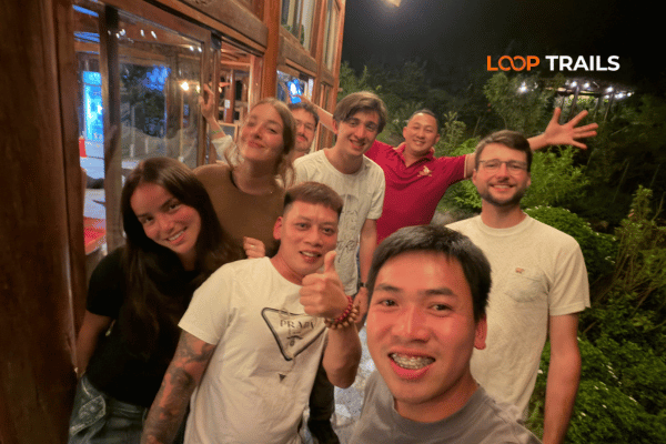nightlife in a homestay with looptrails where to stay in dong van