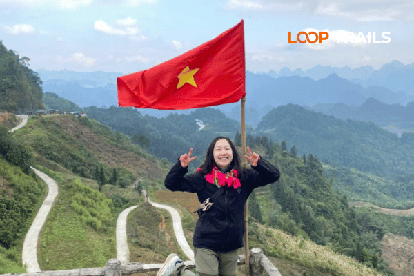 Quan Ba Heaven Gate pass on Ha Giang Loop Day 1 route