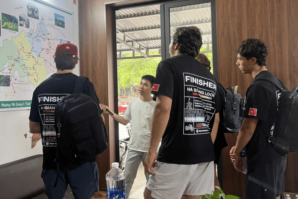 see the ha giang loop map before a trip