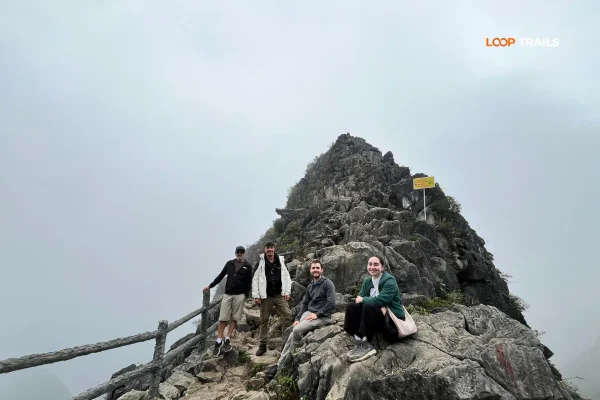 sky walk on ha giang loop with looptrails