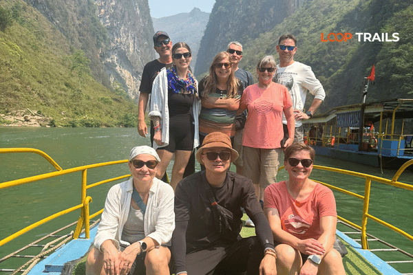 take a boat trip in nho que river with looptrails
