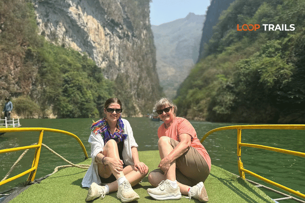 take a boat trip in nho que river with looptrails