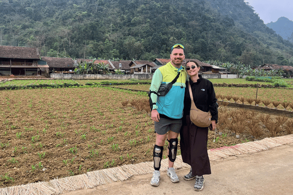 take photos at incense village in cao bang with looptrails