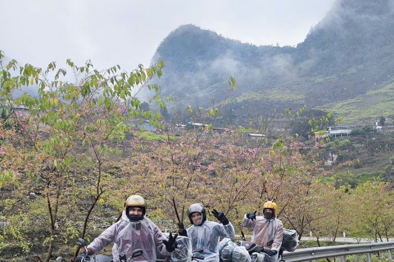 self-drive in rainy day