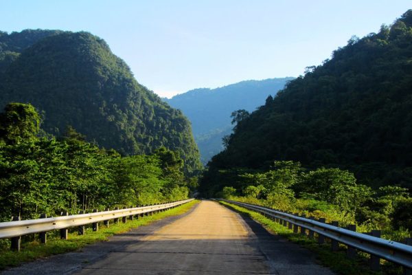 Ho Chi Minh Road motorbike central highlands Vietnam scenic route