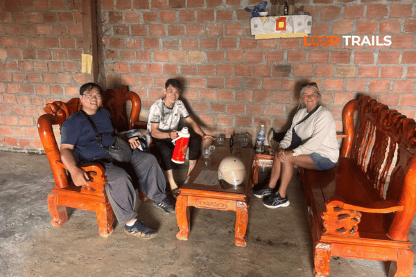 visit the local people in ha giang