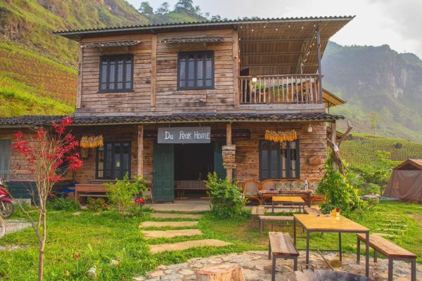 Traditional H'Mong homestay accommodation in Dong Van during Ha Giang Loop tour